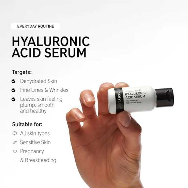 The INKEY List 2 % Hyaluronic Acid Serum für pralle und glatte Haut, 30 ml – Bild 2