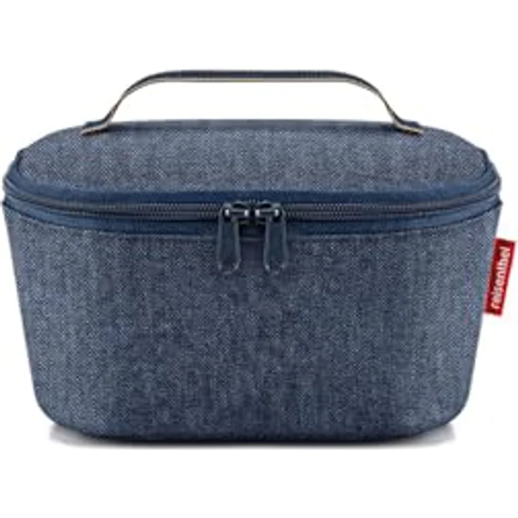 Reisenthel Pocket Kühltasche, praktische Kosmetiktasche in Blau, 22,5 cm Mit Tragegriff und Reißverschluss – Bild 2