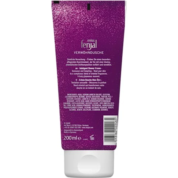 miss fenjal Touch of Purple Shower Creme die Verwöhndusche 200ml – Bild 2