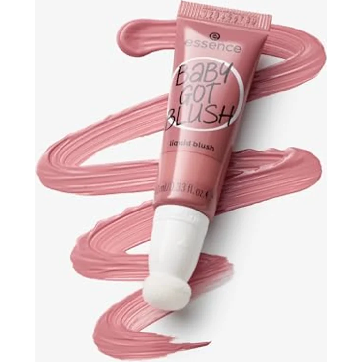 essence BABY GOT BLUSH liquid blush, Rouge, Nr. 30, Nude, Expressergebnis, schnelltrocknend, natürlich, vegan, ölfrei, ohne Parabene, ohne Mikroplastikpartikel, 1er Pack (10ml) – Bild 4