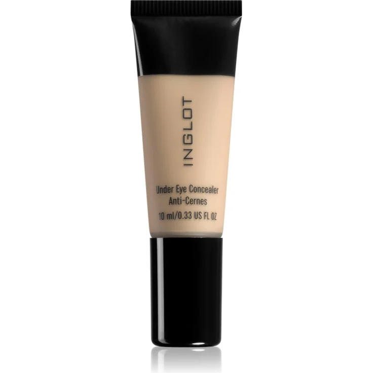 Inglot Under Eye Concealer, cremiger Korrektor für die Augenpartien, Farbton 92, 10 ml, hochpigmentierte Formel zur Reduzierung von Hautunreinheiten
