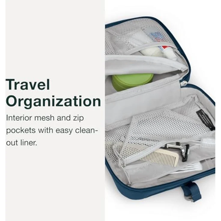 Osprey Daylite Hanging Organizer Kit, Necessaire mit 4 l Volumen, spritzwassergeschützt, schwarz – Bild 4