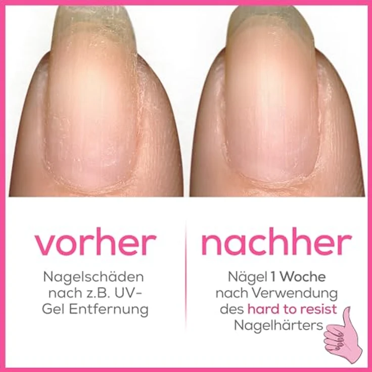 essie Hard to resist Nagelhärter 13.5 ml Nr. 1 - hard to resist pink – Bild 4