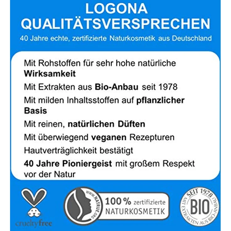 Logona Haarpflege Conditioner Feuchtigkeitsspülung Bio-Aloe Vera 200 ml – Bild 4