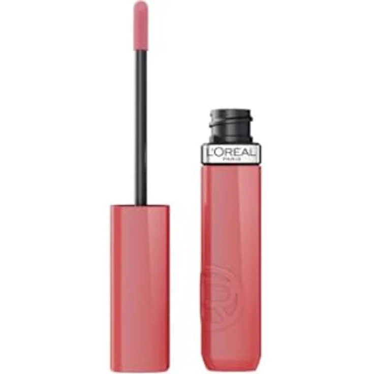 L’Oréal Paris Infaillible Laque Resistance Lippenstift, 600 Le Nu Rosé, wischfest mit 16H Halt und langanhaltendem Glanz, 4.3 ml – Bild 1