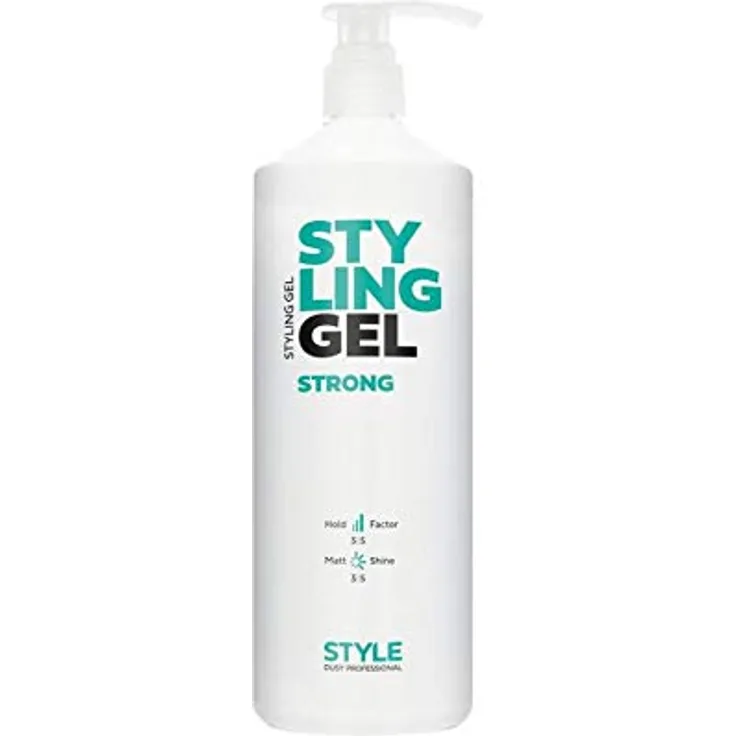 Dusy Style Styling Gel Strong 1L Haargel (1 Stück) - Lang anhaltender Halt und natürliches Volumen