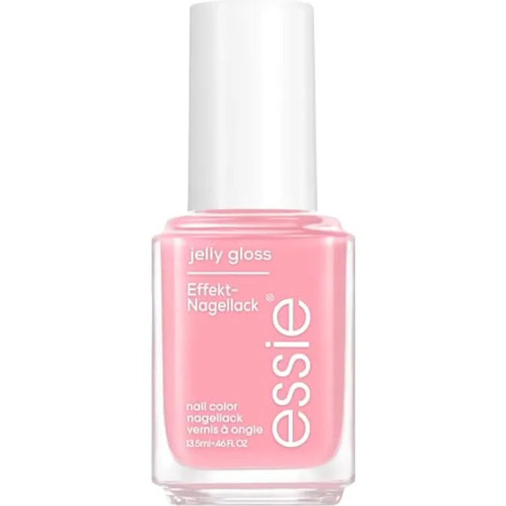 essie Nagellack ̶ Nr. 60 blush jelly, Nagellackfarbe in Rosa, essie jelly gloss Kollektion, 13,5 ml