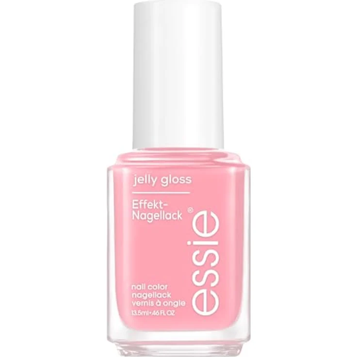 essie Nagellack ̶ Nr. 60 blush jelly, Nagellackfarbe in Rosa, essie jelly gloss Kollektion, 13,5 ml – Bild 1