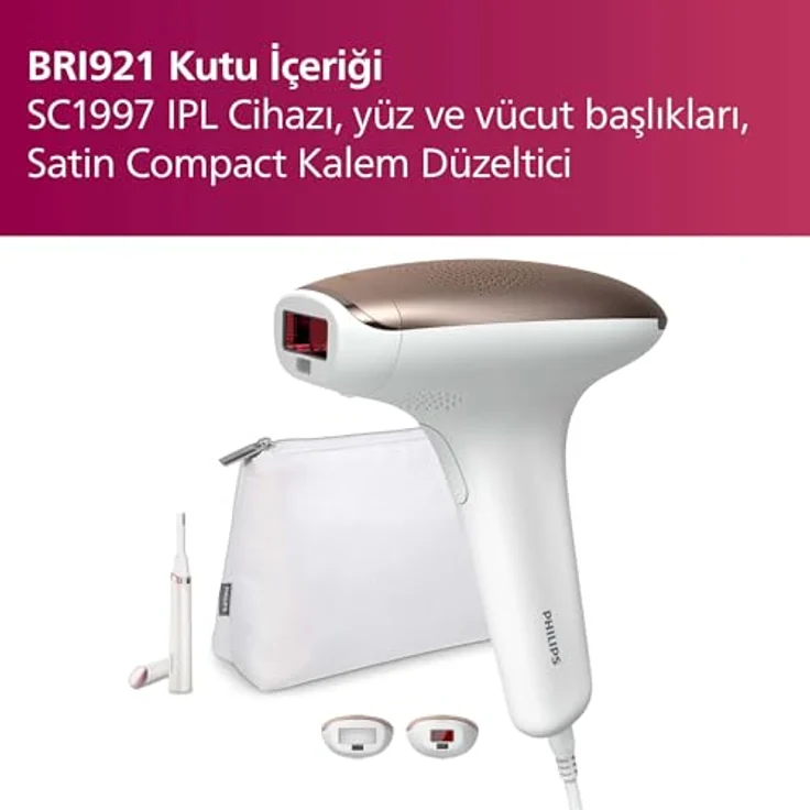 PHILIPS Lumea Advanced BRI921/00, Licht-Haarentferner in Weiß, kühl und bequem, langlebig, flexibel gestaltet, hohe Qualität/Haltbarkeit – Bild 13