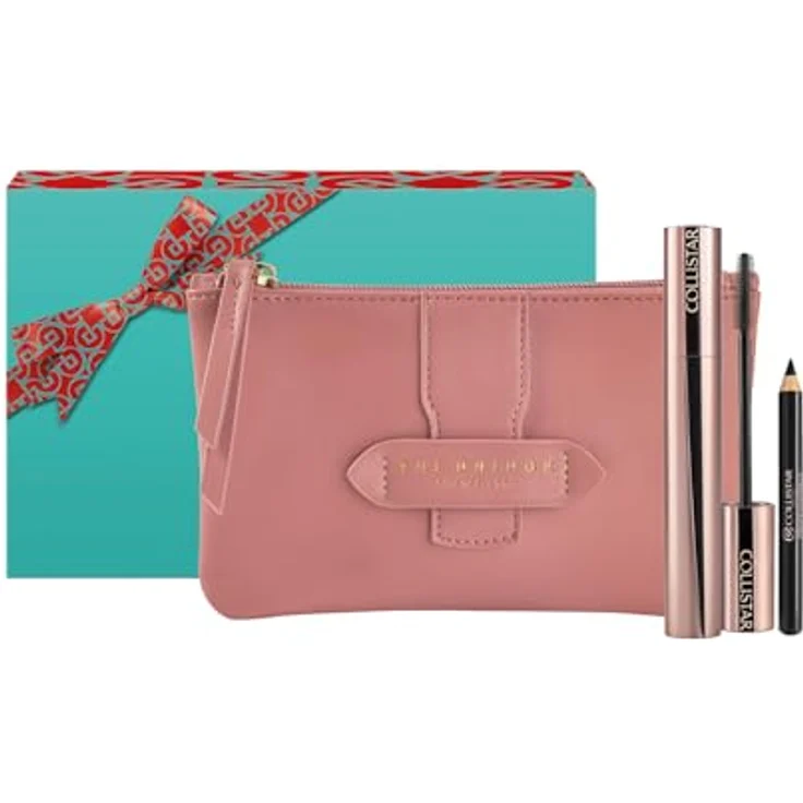 Collistar XMAS25 Unendlichkeitsmaske + Mini-Profi-Eye-Stift-Set, Mascara mit voluminösem Effekt und nachfüllbarem Format – Bild 1