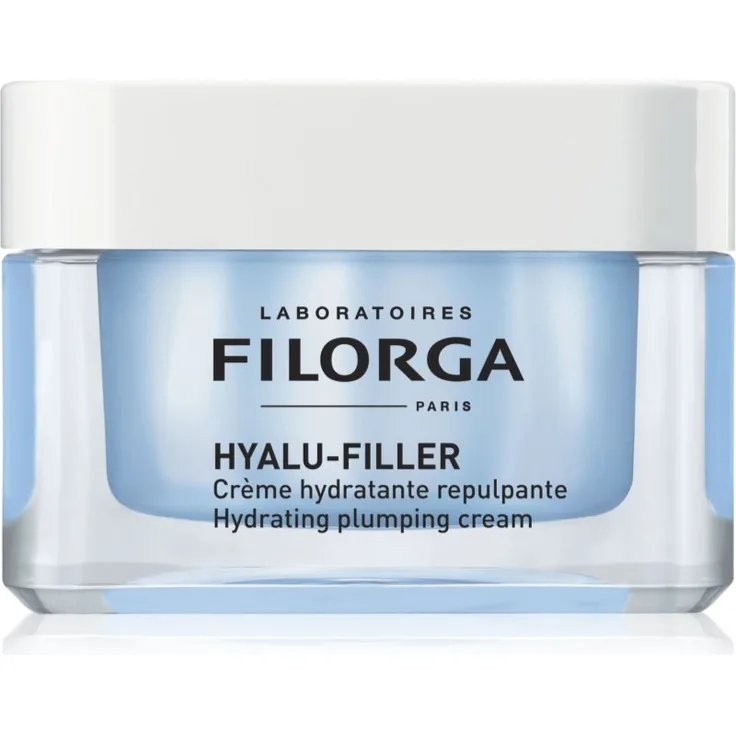 FILORGA HYALU-FILLER, nährende Gesichtscreme mit Verjüngungs-Effekt, 50 ml, spendet intensive Feuchtigkeit und reduziert Falten