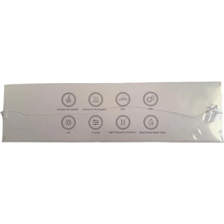 COOL-i ® Elektrohaarbürste 5-in-1 mit Infrarot, EMS, Ionen-, Nebel- & Vibrationspflege, 4-farbiger LED Lichtanwendung – Bild 3