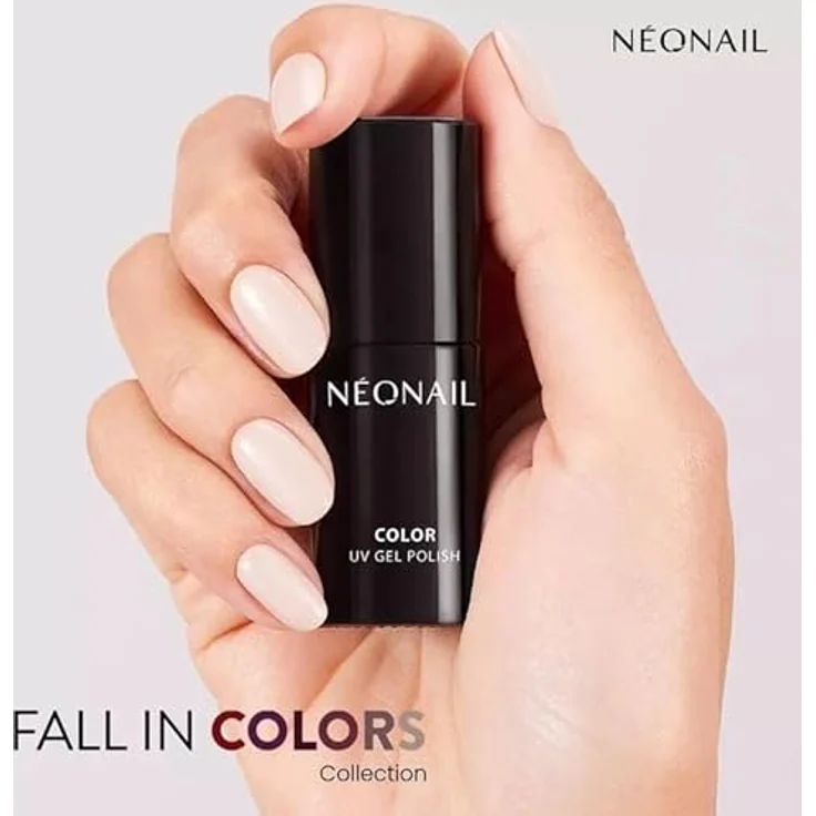 NÉONAIL UV Nagellack Chillout Walk, 7,2 ml Beige, starke Pigmentierung, langanhaltend bis zu 21 Tage, für Gel Nägel und Nageldesign – Bild 4