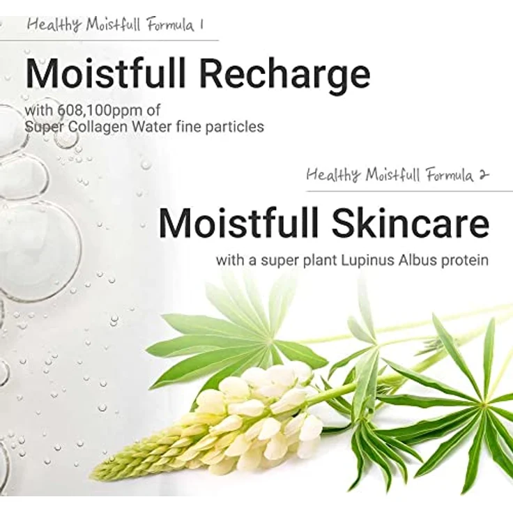 ETUDE Moistfull Collagen Cream 75 ml, langanhaltende Feuchtigkeitscreme mit Super Kollagen Wasser und Weißer Lupine für federnde Haut, aprikosenfarbig – Bild 3
