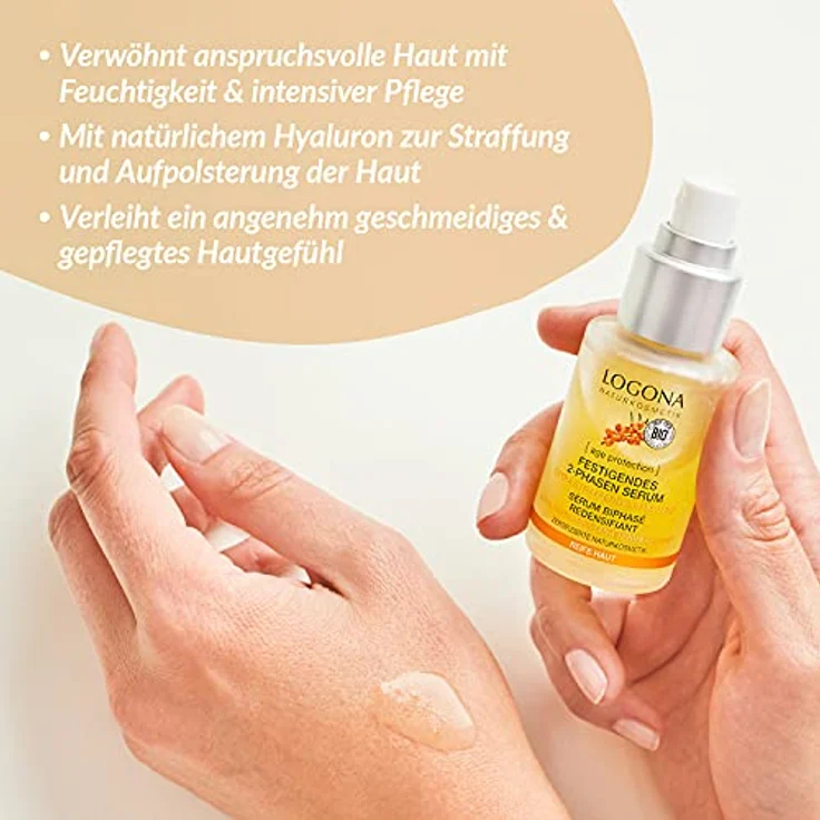 Logona Age Protection 2-Phasen Gesichtsserum 30 ml – Bild 3