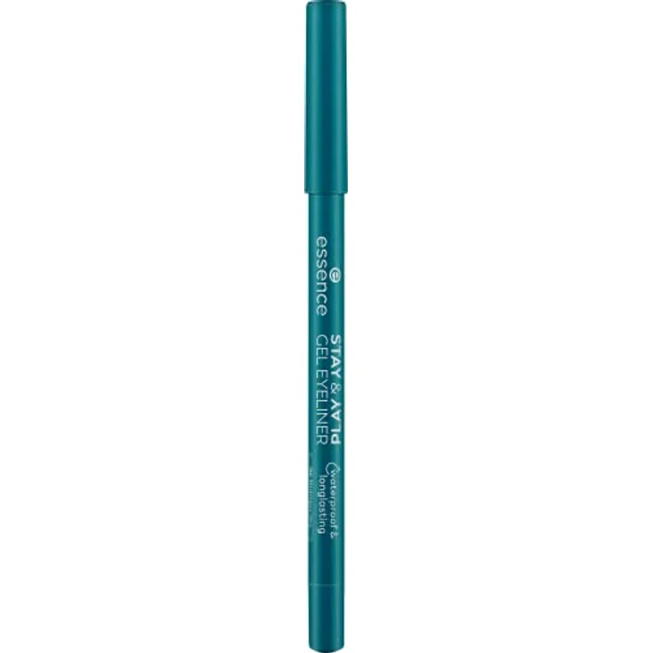 essence STAY & PLAY GEL EYELINER, Nr. 06, Blau, langanhaltend, hochpigmentiert, vegan, wasserfest, ohne Mikroplastikpartikel, Nanopartikel frei, 1er Pack (1.3g) – Bild 2