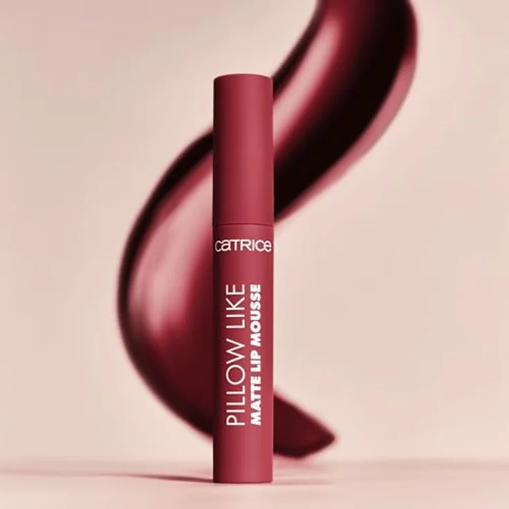 CATRICE Pillow Like Matte Lip Mousse Liquid Lipstick, Blurry-Matt-Finish für langanhaltendes, angenehmes Tragegefühl – Bild 9