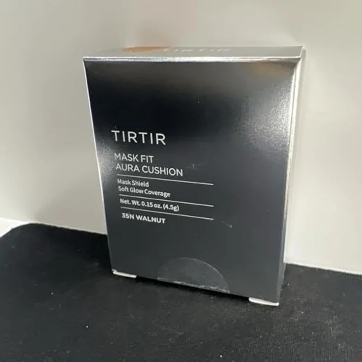 TIRTIR Mask Fit Aura Cushion Mini, feuchtigkeitsspendendes Make-up mit Hyaluronsäure, Farbton 35N Walnut, 4.5 g – Bild 7