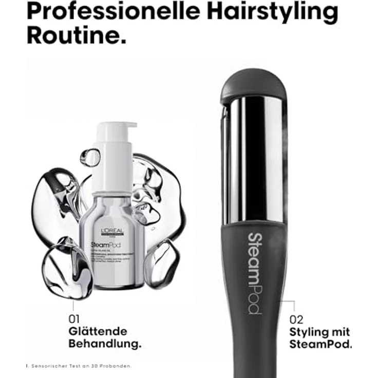 L’Oréal Professionnel Steampod 4 Meteora, Dampfglätteisen mit hoher Dampfdrucktechnologie und Temperaturregulation – Bild 6