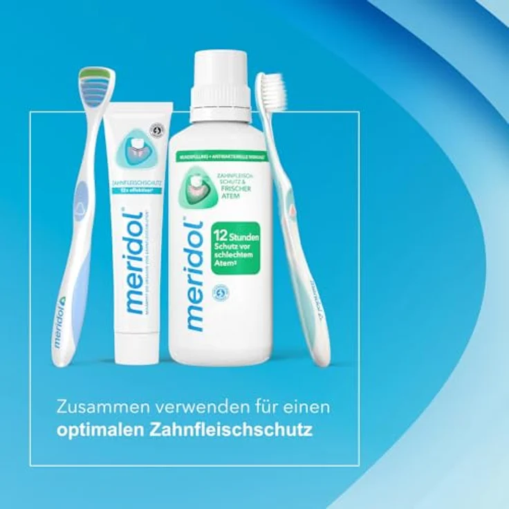 Meridol sicherer Atem Zungenreiniger extra flach 1 St., für ein strahlend sauberes Lächeln – Bild 6