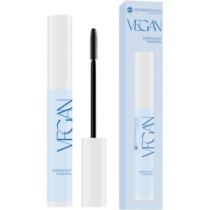 HYPOAllergenic Vegan Waterproof Mascara, 8 g für empfindliche Augen, dermatologisch getestet, cruelty free