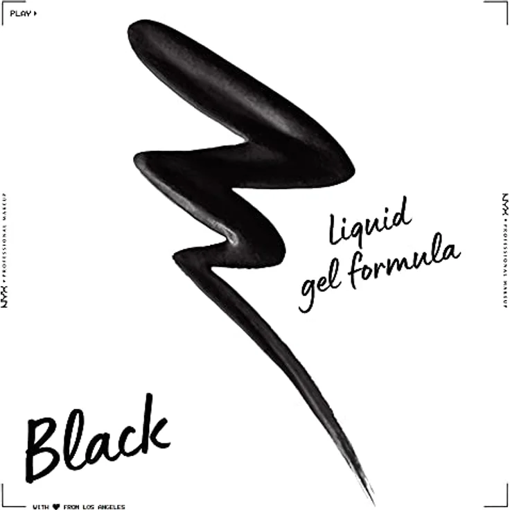 NYX Epic WEAR waterproof liquid liner #black 3,5 ml  – Bild 2