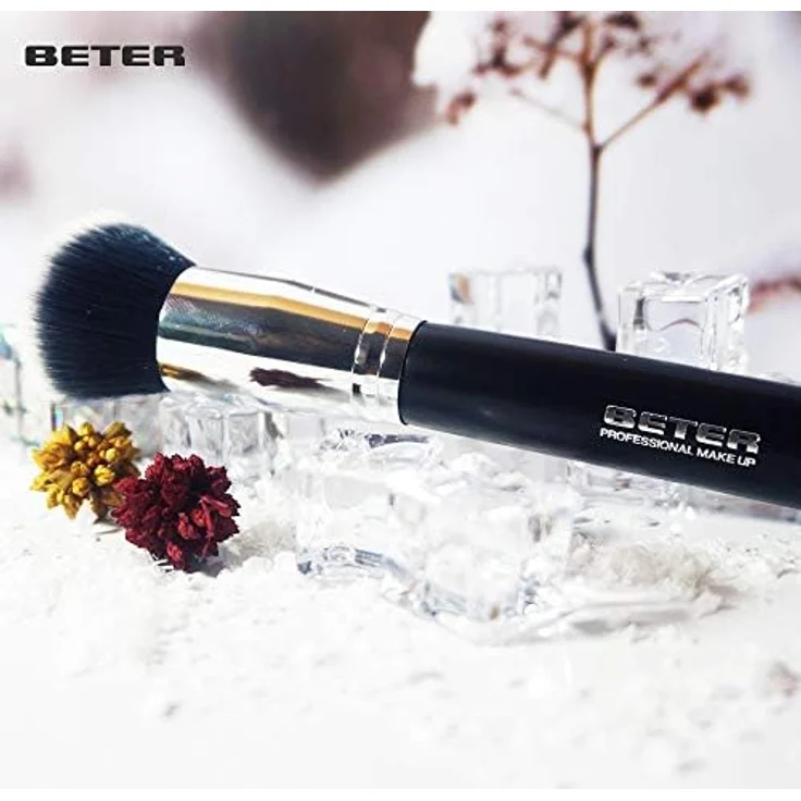 BROCHA MAQUILLAJE kabuki plana pelo sintético 17 cm Make-up Pinsel – Bild 4