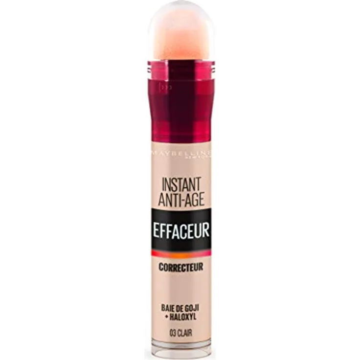 Maybelline New York - Concealer/Concealer Fluid – Instant Anti-Aging L'Effaceur – Tönung: klar (03) – 6,8 ml