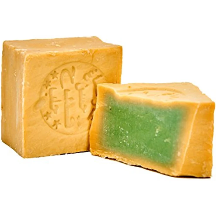 Carenesse Aleppo Seifen Paket, traditionell 5 Stück 85% Olivenöl & 15% Lorbeeröl, handgemachte Naturseife, vegan, ca. 900-950g – Bild 2