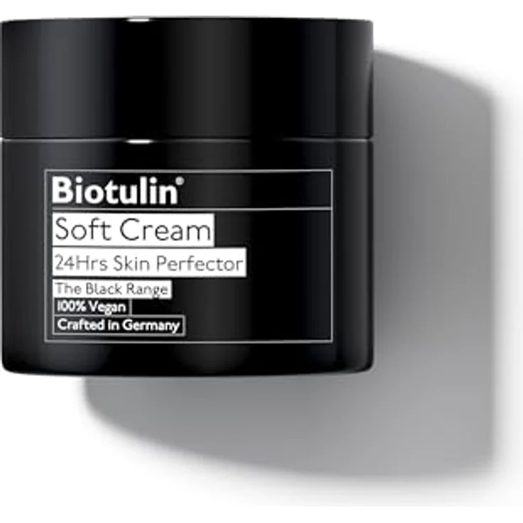Biotulin Soft Cream 50ml - Anti-Falten Feuchtigkeitscreme mit Spilanthol und Hyaluronsäure - aufgepolsterte Haut für 24 Stunden – Bild 1