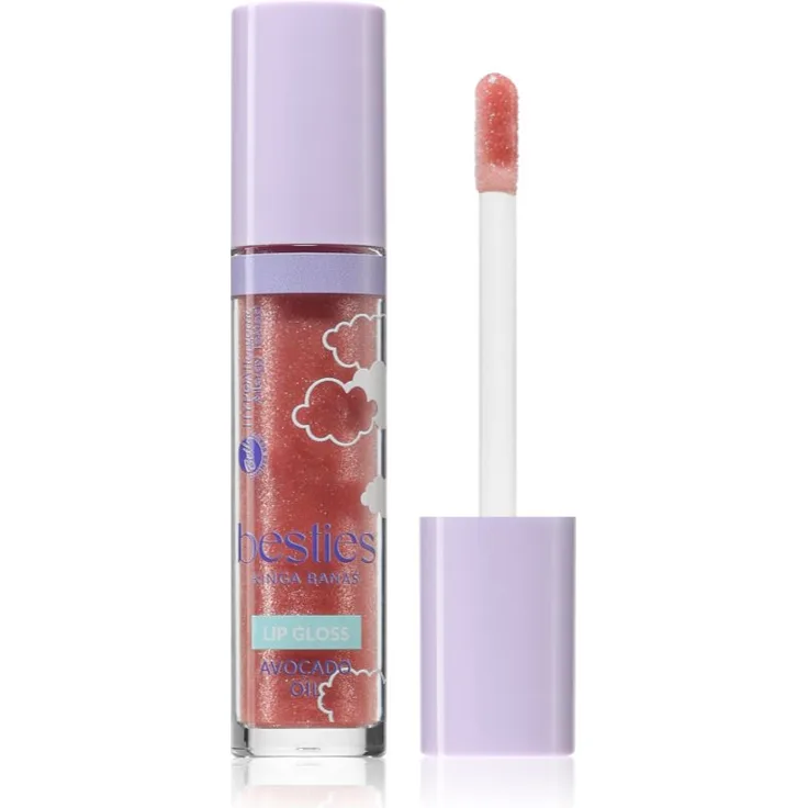 Bell Hypoallergenic Besties Lipgloss Farbton 002 Pinky, 4.3 g, veganer Lippenpflegeglanz mit feuchtigkeitsspendenden Eigenschaften