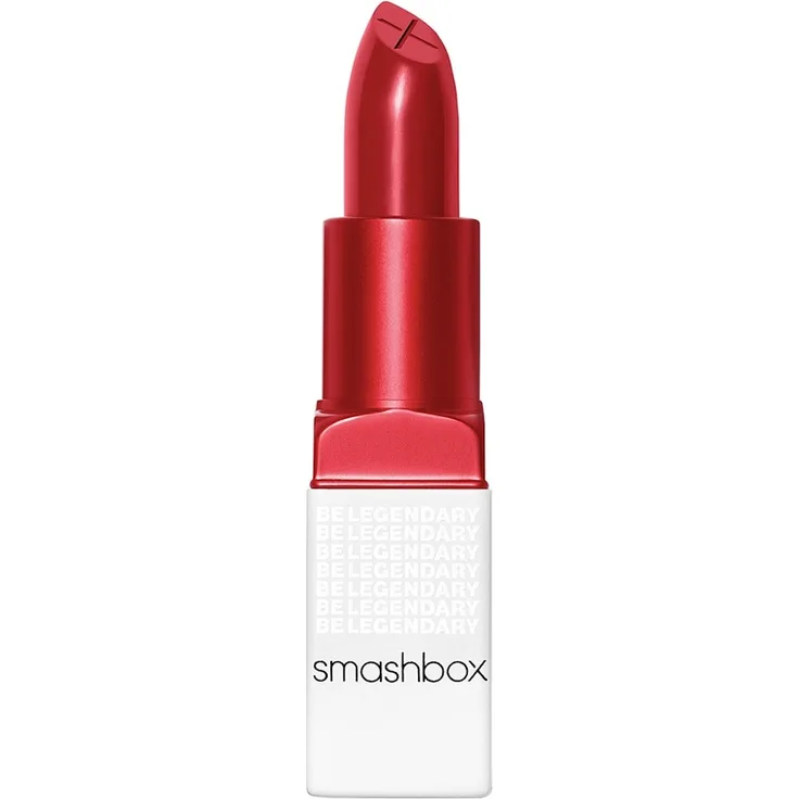 Smashbox Be Legendary Prime & Plush Lipstick, Lippenstift mit integriertem Primer, 4,2 g, Farbe BAWSE