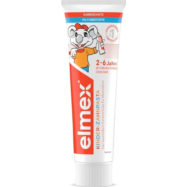 Elmex Kinder 2-6 Jahre Doppelpack 2 x 50 ml, für saubere & gesunde Zähne – Bild 3