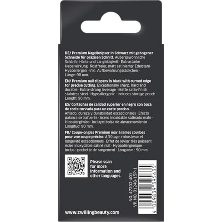Zwilling Twinox Black Edition Nagelknipser 1 Stück – Bild 9