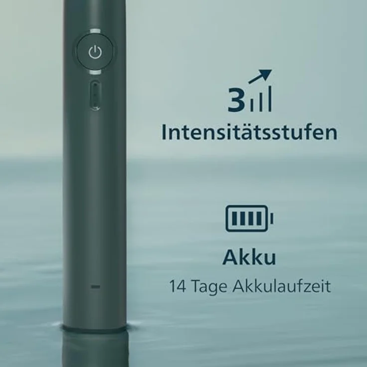 Philips Sonicare 3100 HX4033/26, elektrische Schallzahnbürste in Grün mit sanfter Plaque-Entfernung und integriertem Timer, 1 St. – Bild 5