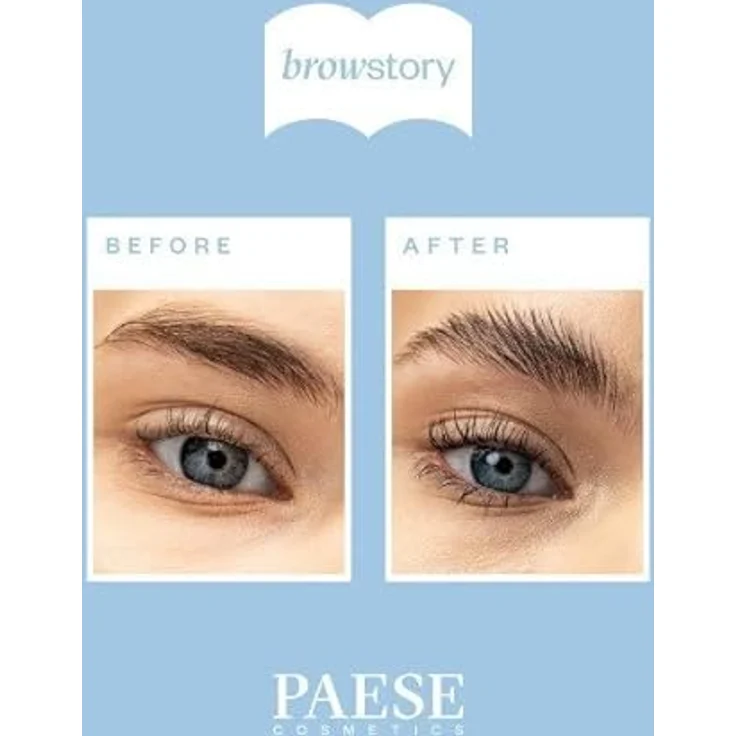 Paese Browstory Augenbrauengel-Pomade, für Fixation und Form, 8 g, transparente Textur – Bild 3
