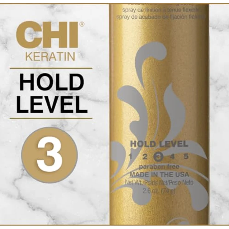 CHI Keratin Flexible Hold Hairspray 74 g – Bild 3
