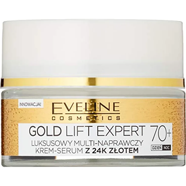 EVELINE Cosmetics Gold Lift Expert 70+ Multi-Reparatur-Creme-Serum, tiefenwirksam, anti-aging, 50 ml – Bild 1
