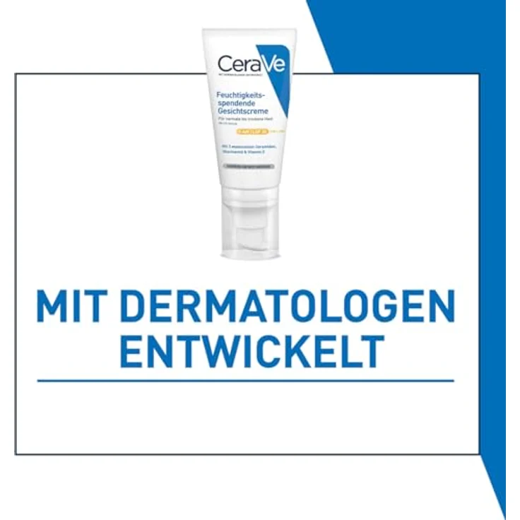 CeraVe Gesichtscreme mit LSF 30, Feuchtigkeitsspendende Creme mit Lichtschutzfaktor 30, Ohne Duftstoffe und Parabene, Bei normaler bis trockener Haut, 52 ml – Bild 4