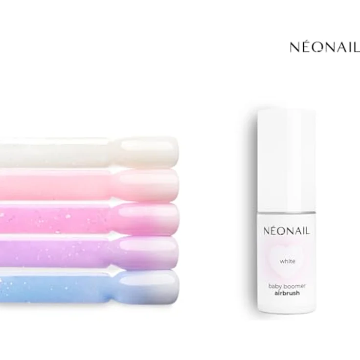 NEONAIL Baby Bloomer Airbrush Nagellack, 5 g, weiß, hochpigmentierte Formel für perfekte Nägel – Bild 7
