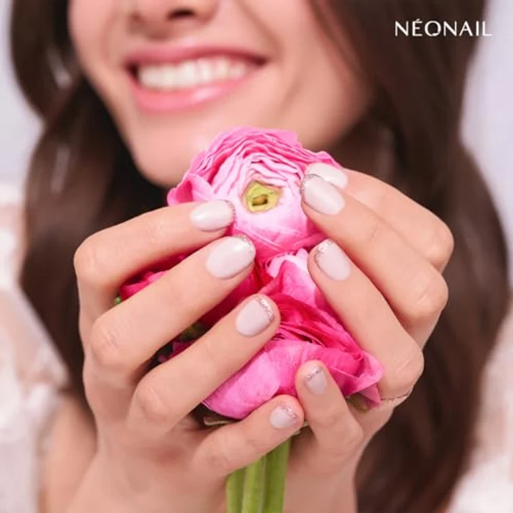 NÉONAIL UV Nagellack Shine The Moments, 7,2 ml, rosa Glitzer, hochpigmentiert, langanhaltend bis zu 21 Tage, für Gel-Nägel und Nageldesign – Bild 4
