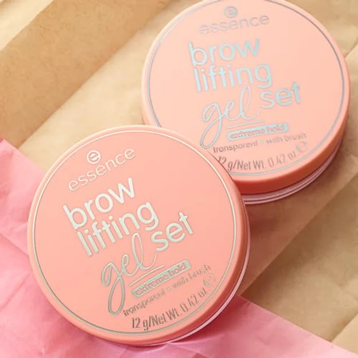 essence brow lifting gel set, Augenbrauengel, Transparent, langanhaltend, definierend, fixierend, transluzent, vegan, ohne Mikroplastikpartikel, Nanopartikel frei, ohne Parfüm, 1er Pack (12g) – Bild 4