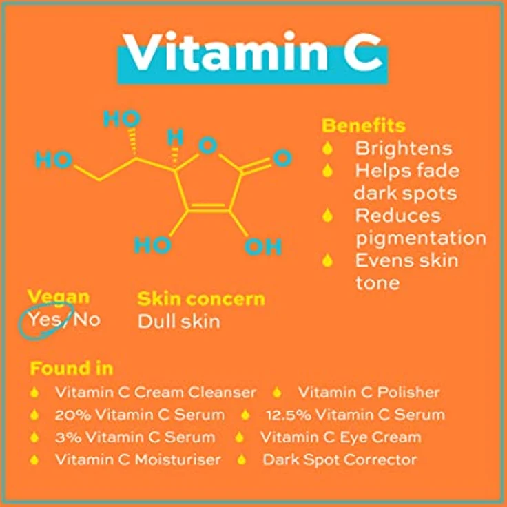 Revolution Skincare Gesichtspflege Seren Und Öle 12,5% Vitamin C Radiance Strength Serum 30 ml – Bild 7