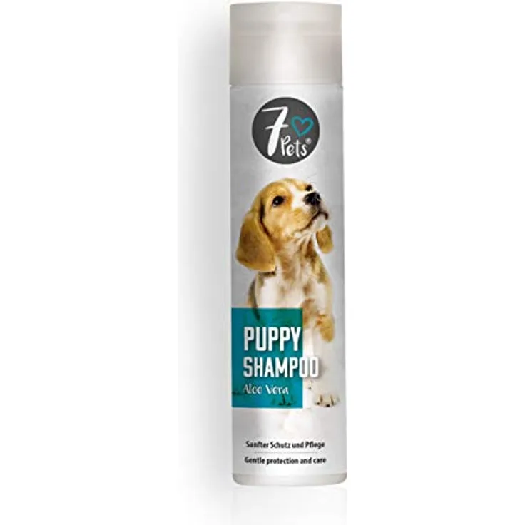 Schopf 310068 Hundewelpen Shampoo sanfte Pflege mit Aloe Vera, 250 ml - ideal für empfindliche Welpenhaut, seidiger Glanz, stärkt Haarstruktur