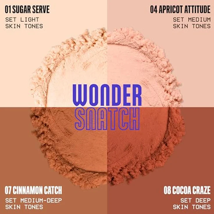 NYX Professional Makeup Wonder Snatch Konturenpuder, Farbton 01 Sugar Serve, 6 g - langanhaltendes, mattes Finish für perfekte Hautillusion – Bild 6