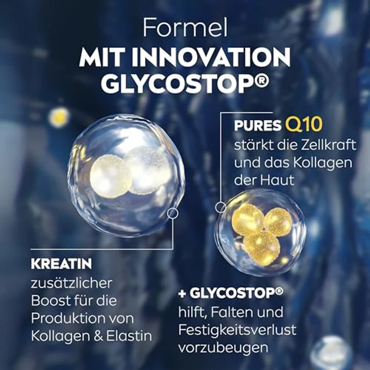 NIVEA Q10 Anti-Falten Augenpflege, POWER Extra Straffende Augencreme mit Q10, Kreatin und Glycostop, Feuchtigkeitscreme für alle Hauttypen, 15 ml – Bild 3