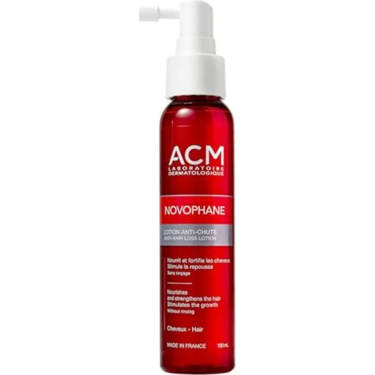 ACM Novophane Anti-Drop Lotion, Haarkur gegen Haarausfall mit Vitaminen und ätherischen Ölen, 100 ml