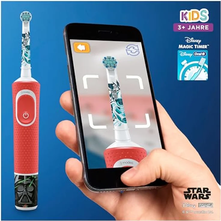 Oral-B Oral-B Kids Star Wars 8er Aufsteckbürste, weiß – Bild 9