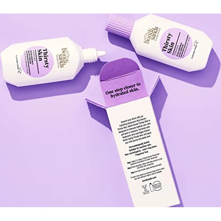 Bondi Sands Thirsty Skin Hyaluronic Acid Serum, feuchtigkeitsspendendes Anti-Aging Serum mit Hyaluronsäure für empfindliche Haut, 30ml – Bild 4