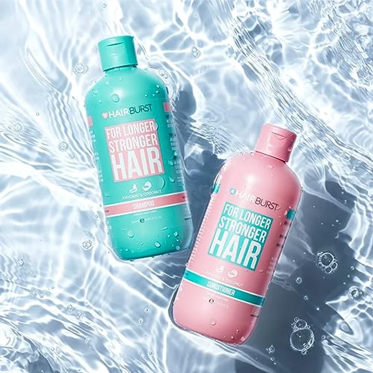 Hairburst Conditioner for Longer Stronger Hair, 350 ml, SLS- und parabenfrei, vegan, mit Avocado- und Kokosnussduft – Bild 7